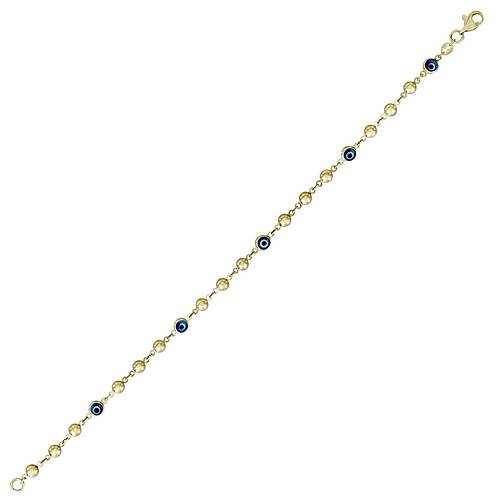 Altn Nazar Boncuklu Bileklik