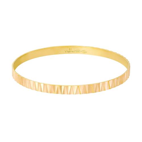 13 Gr(Gram) 22 Ayar iliksiz Kum Zikzak Bilezik