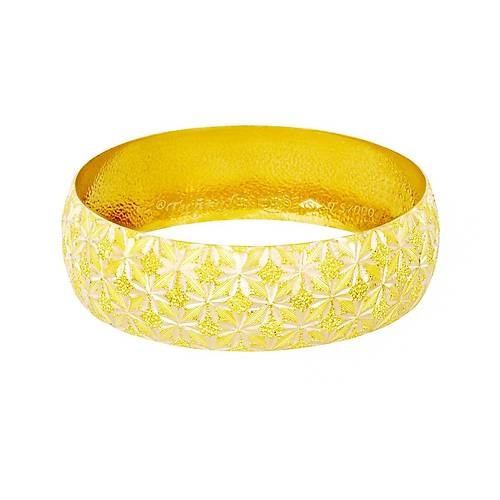 25 Gr(Gram) 20 Mm 22 Ayar iliksiz Lazerli rem Bilezik