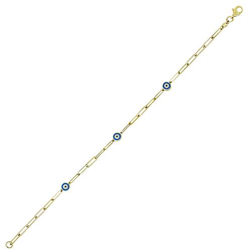 Altn Nazar Boncuklu Bileklik