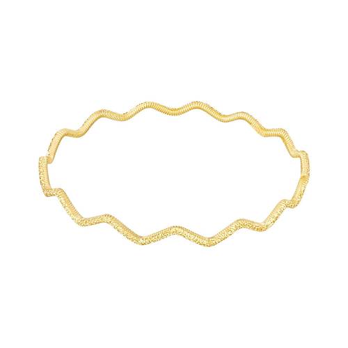 10 Gr 22 Ayar iliksiz Simli Dalga Bilezik