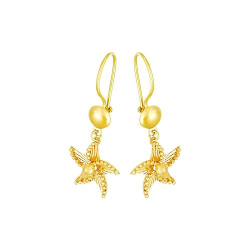 22 Ayar Altn Yldz Kpe