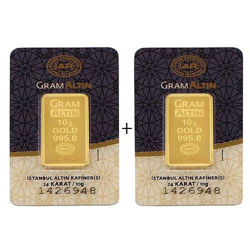 20 Gr (10gr+10gr) Kle Altn IAR 24 Ayar