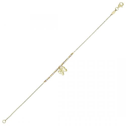 Altn Kelebek Bileklik