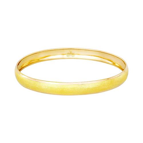 9 Gr 6 Mm 22 Ayar iliksiz Tel Kenar Bilezik