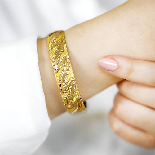 18 Gr(Gram) 15 Mm 22 Ayar iliksiz Duru Bilezik