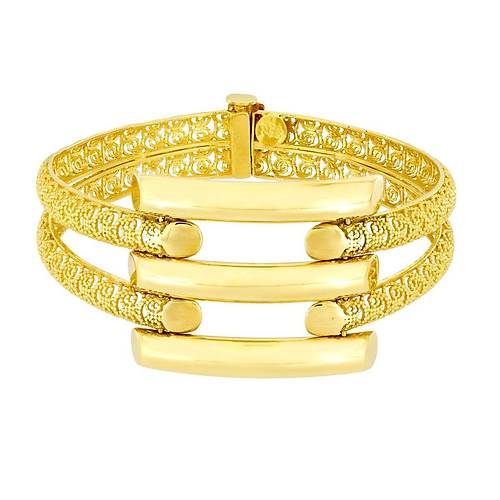 22 Ayar Altn Kaburga Bilezik