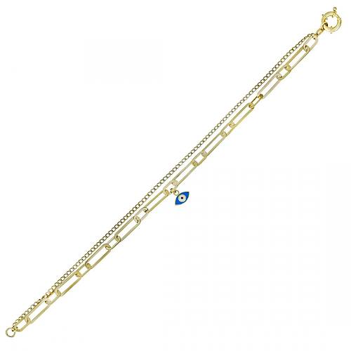 Altn Nazar Boncuklu Bileklik