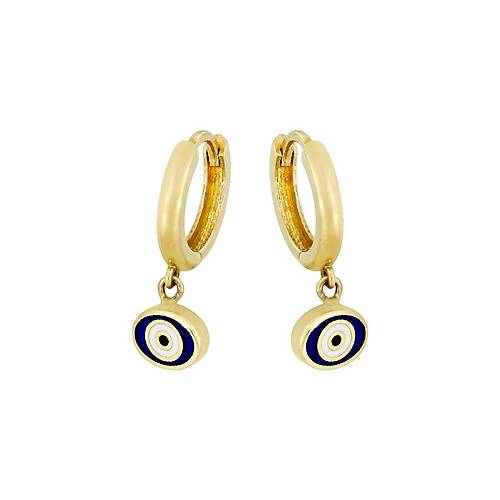 Altn Nazar Boncuklu Kpe