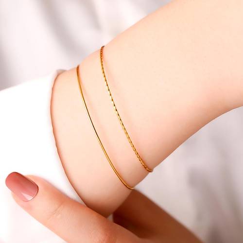 6 (3*2) Gr(Gram) 22 Ayar iliksiz Helezon Burgu Bilezik