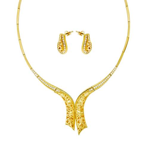 22 Ayar Altn kili Set