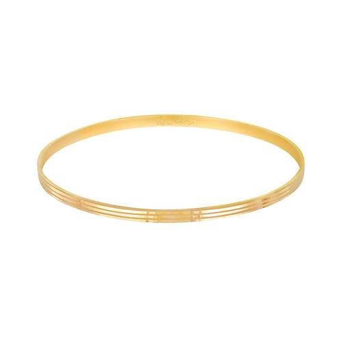 10.00 Gram, 22 Ayar Altn iliksiz  izgi Bilezik