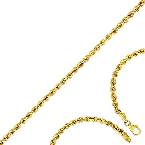 22 Ayar Altn Halat Zincir