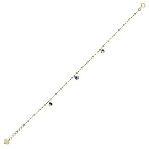 Altn Nazar Boncuklu Bileklik