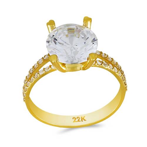 22 Ayar Altn Tekta Yzk