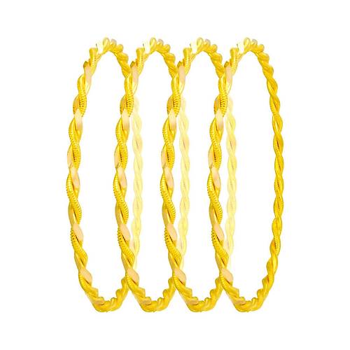 40 (4*10) Gr 22 Ayar iliksiz Paftal Burma Bilezik