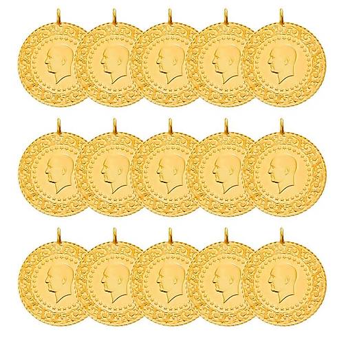 15 Eski Tarihli eyrek Altn