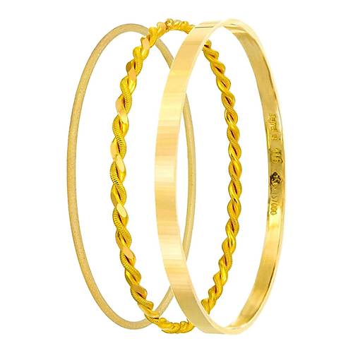 30 Gr (3*10) 22 Ayar Ajda & Kibrit & Paftal Bilezik