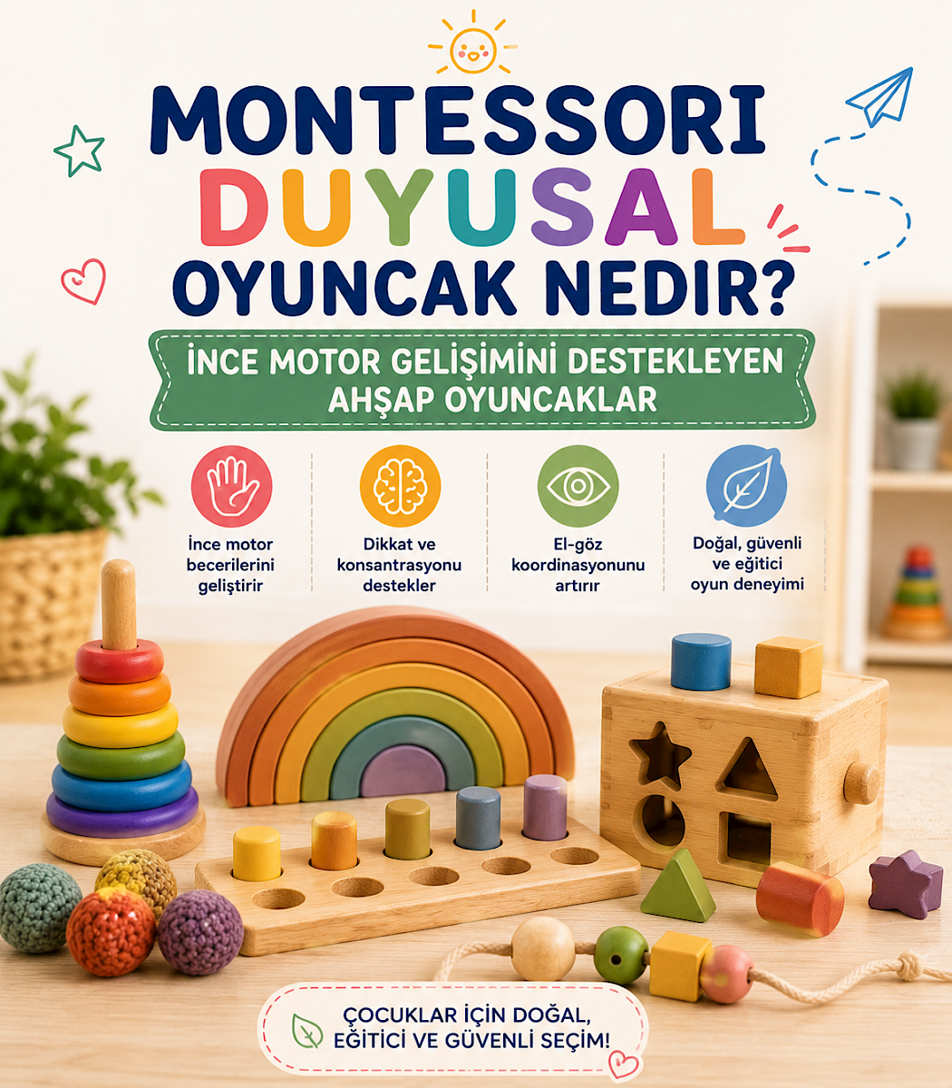 Montessori Duyusal Oyuncak Nedir