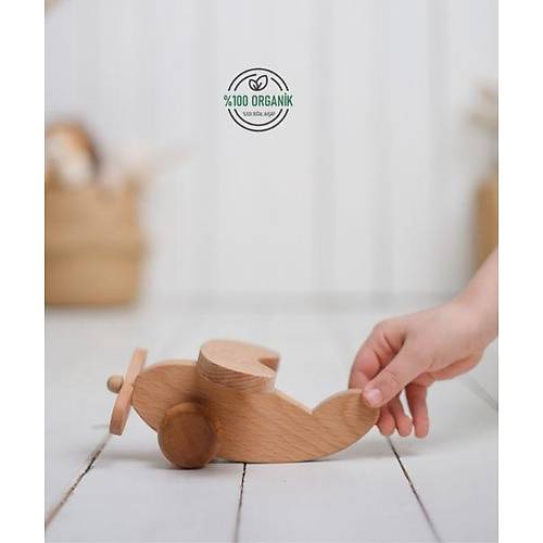 Ahap Oyuncak Uak | Doal Kayn El Yapm Montessori Oyuncak