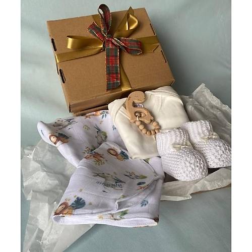 Hogeldin Bebek | Organik Yenidoan Bebek Hediye Seti (Unisex)