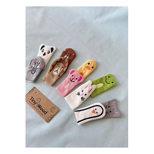 Hayvanlar Alemi Parmak Kuklas� � 10�lu Set, E�itici Aile ve �ocuk Oyunlar�