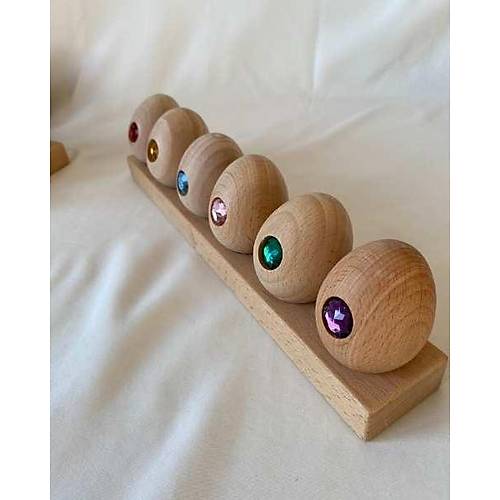 Iltl Ahap Yumurtalar Bul Tak | Montessori Duyusal Oyuncak