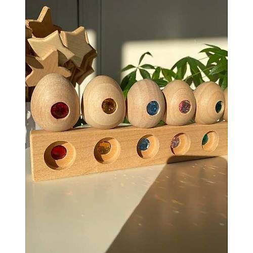 Iltl Ahap Yumurtalar Bul Tak | Montessori Duyusal Oyuncak