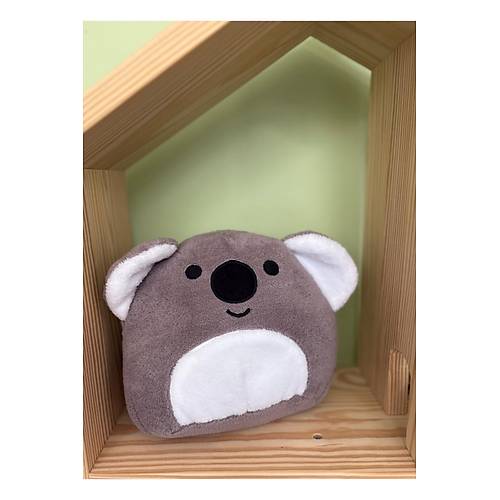 Koala Tasar�ml� Yumu�ak Pelu� Yast�k � Sevimli Uyku ve Oyun Arkada��