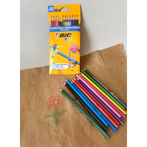3?l� Boya Seti 12?li Ke�eli Kalem + Kuru Boya + Pastel Boya �ocuk Boyama Seti
