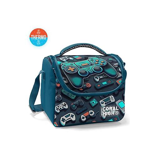 Kids Nefti Gamer Desenli Thermo Beslenme �antas� 12784