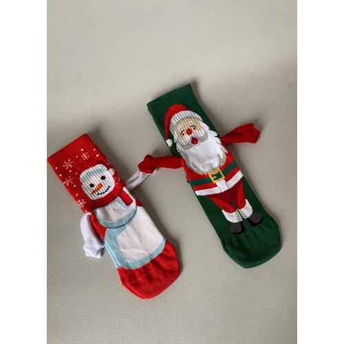 Ylba zel 2?li El Ele Tutuan orap Seti ? Karl Kardan Adam & Noel Baba | Kadn Erkek Elenceli Ylba orab