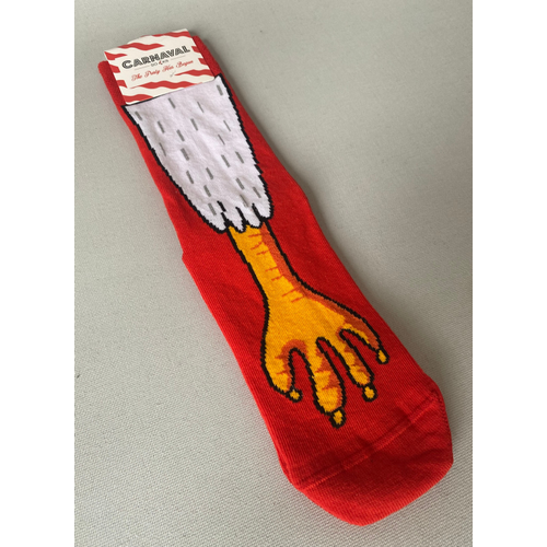 Ku Aya Desenli Unisex Soket orap (1 ift) ? Elenceli Funny Socks Premium Krmz