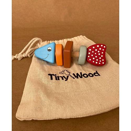 Doal Ahap Balk ngrak  El Yapm, Montessori Uyumlu Bebek Oyunca | Tiny Wood