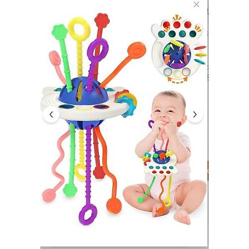 UFO Eitici Duyusal Aktivite Oyunca | 1-3 Ya Montessori Geliim Seti