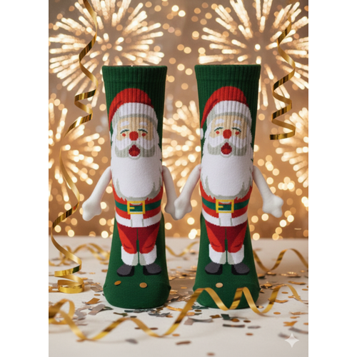 Y�lba�� �zel M�knat�sl� El Ele Tutu�an Noel Baba �orab� Unisex 36?44