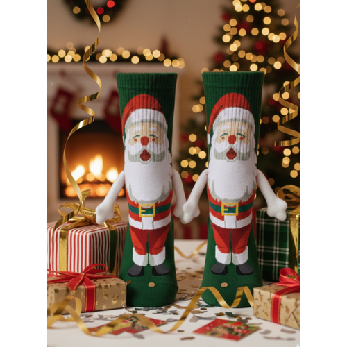 Y�lba�� �zel M�knat�sl� El Ele Tutu�an Noel Baba �orab� Unisex 36?44