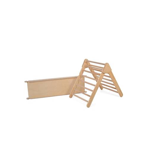 Pikler Set � Montessori Ah�ap T�rmanma Oyunca�� (��gen + Merdiven)