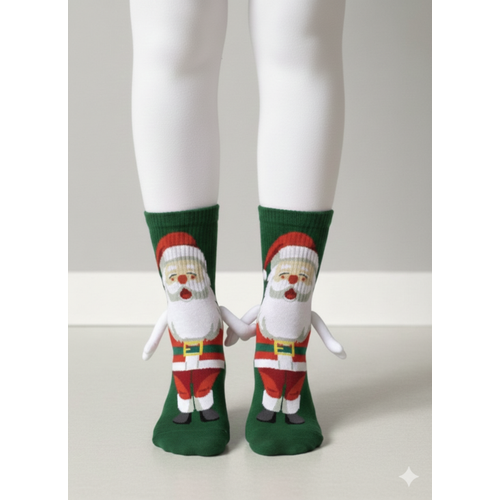 Y�lba�� �zel M�knat�sl� El Ele Tutu�an Noel Baba �orab� Unisex 36?44