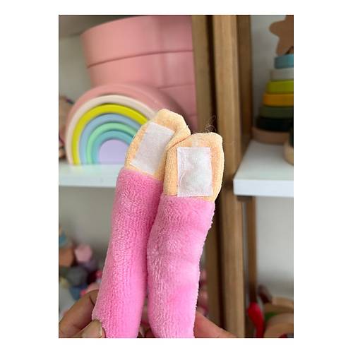 Sar�lan Pelu� Maymun ? Elleri C�rt C�rtl� Uyku ve Oyun Arkada�� ? Sevimli Pelu� Maymun Oyuncak