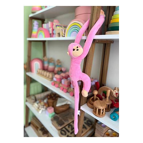 Sar�lan Pelu� Maymun ? Elleri C�rt C�rtl� Uyku ve Oyun Arkada�� ? Sevimli Pelu� Maymun Oyuncak