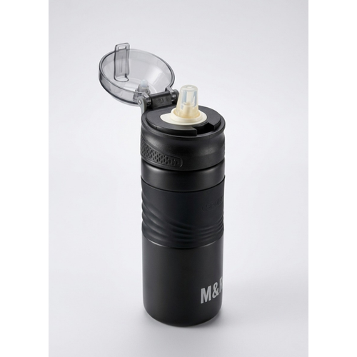 Premium 304 Paslanmaz �elik Pipetli Kilitli Termos Matara 450 ml Ergonomik Kavrama