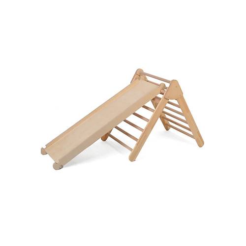 Pikler Set � Montessori Ah�ap T�rmanma Oyunca�� (��gen + Merdiven)