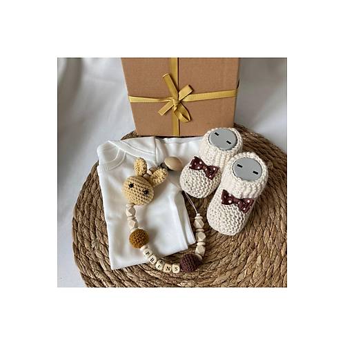 Ho�geldin Bebek, Un�sex Bebek ,organik Yenido�an Bebek Hediye Seti