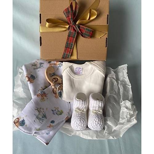 Hogeldin Bebek | Organik Yenidoan Bebek Hediye Seti (Unisex)