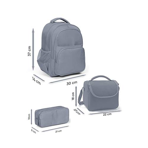 lkretim Erkek ocuk anta Nefti Gamer Desenli 3?l Okul anta Seti