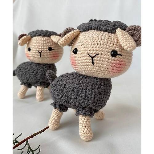 Amigurumi Kuzu | El Yapm Organik rg Oyuncak | Tiny Wood