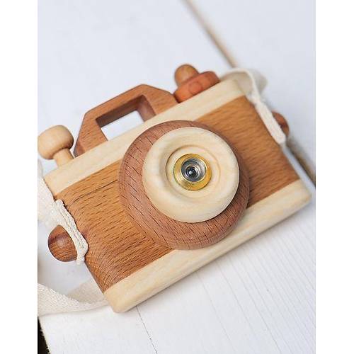 Ahap Retro Fotoraf Makinesi | El Yapm Montessori Oyuncak Kamera