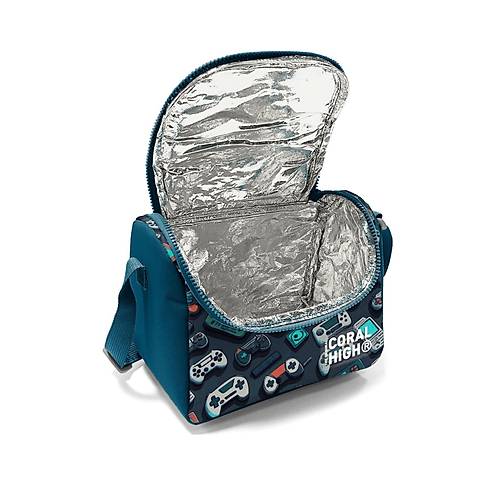 �lk��retim Erkek �ocuk �anta Nefti Gamer Desenli 3?l� Okul �anta Seti