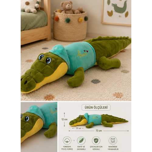 Kap�onlu Timsah Pelu� Oyuncak 72 cm